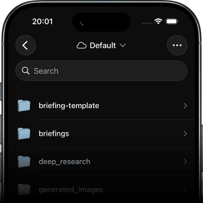 Computer Agents — Files on iPhone